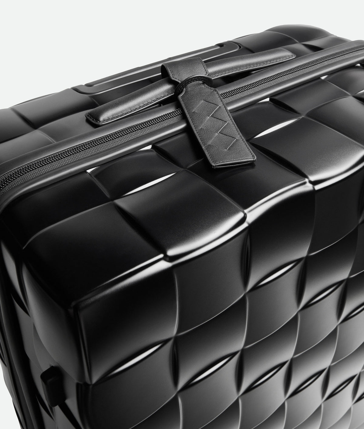 Carryta Black Textured Polycarbonate Check-In Suitcase