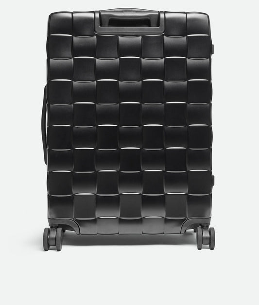 Carryta Black Textured Polycarbonate Check-In Suitcase