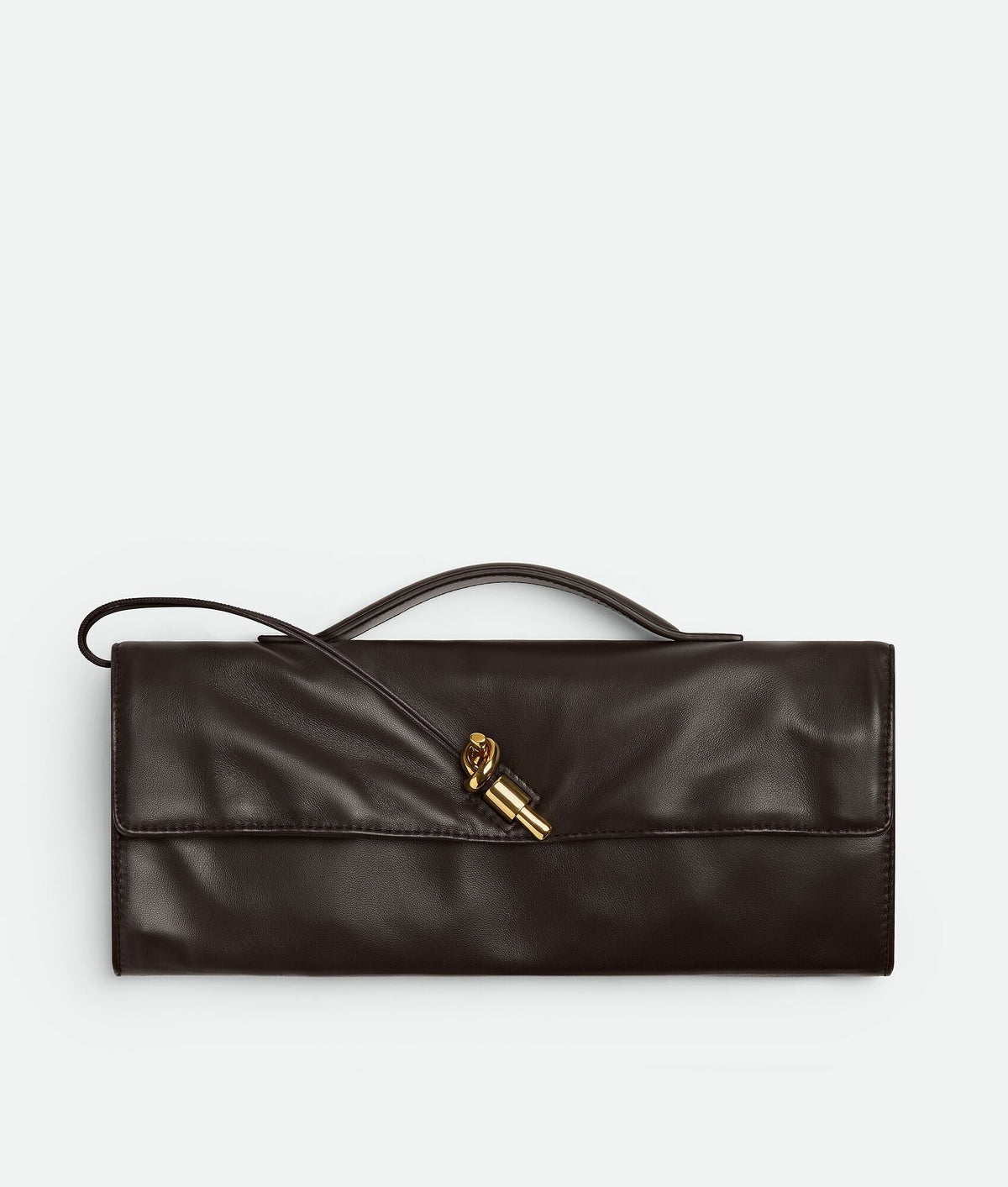 Carryta Women's Fondant Lambskin Leather Clutch Bag
