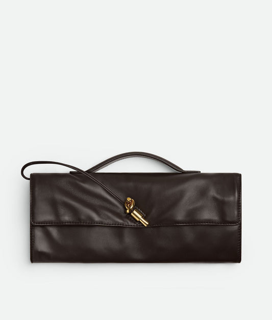 Carryta Women's Fondant Lambskin Leather Clutch Bag